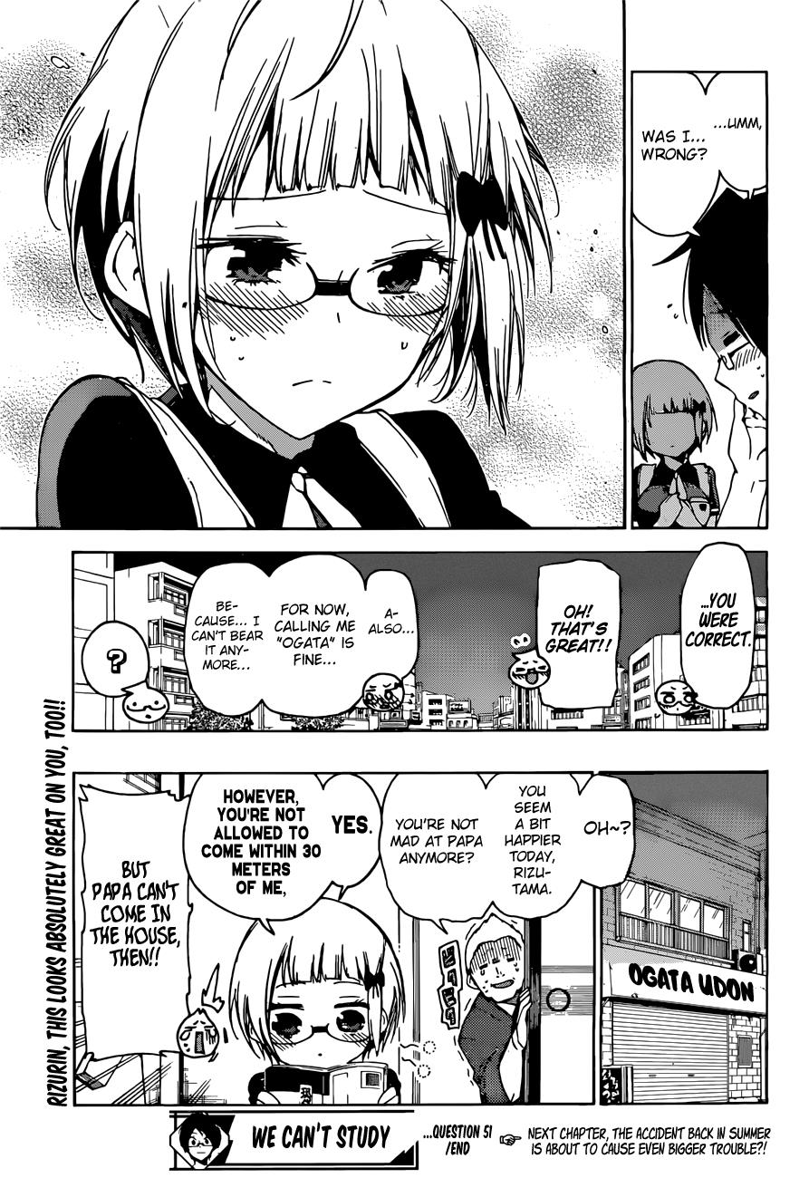 Bokutachi Wa Benkyou Ga Dekinai - Chapter 51