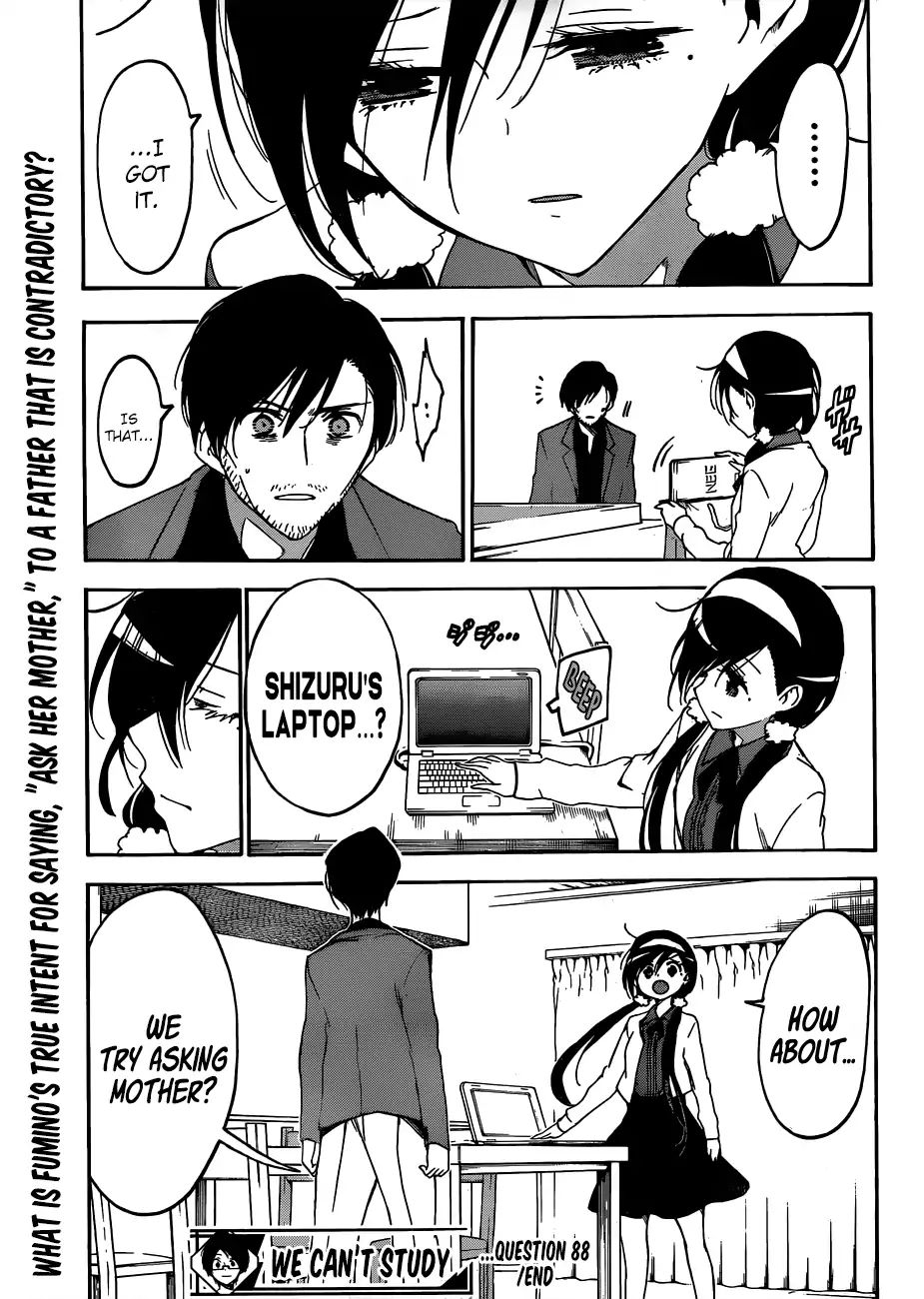 Bokutachi Wa Benkyou Ga Dekinai - Chapter 88: Naming The Beloved Star [X] ④