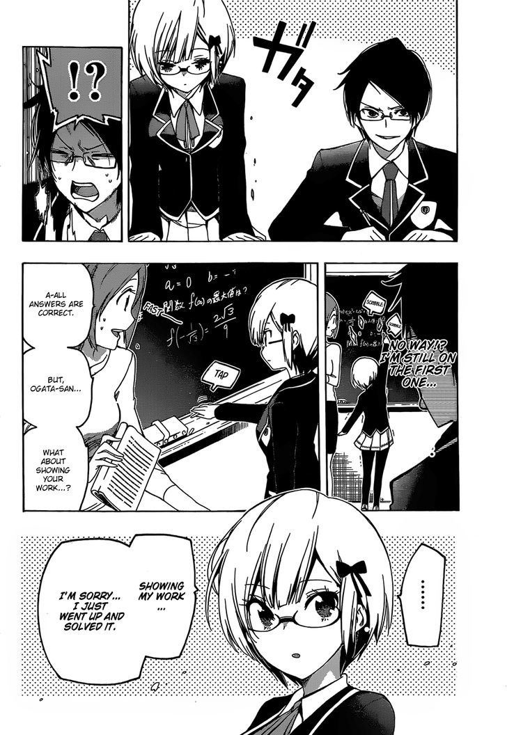 Bokutachi Wa Benkyou Ga Dekinai - Chapter 1 : Question: Genius And  X  Are Two Sides Of The Same Coin