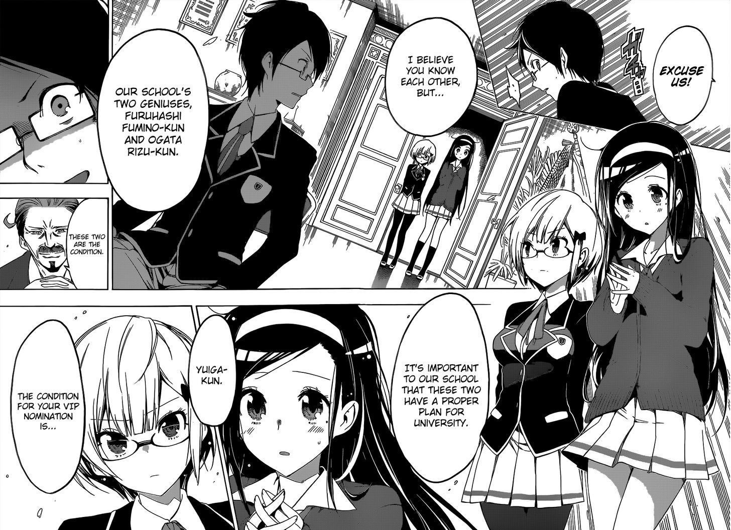 Bokutachi Wa Benkyou Ga Dekinai - Chapter 1 : Question: Genius And  X  Are Two Sides Of The Same Coin