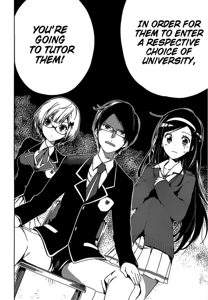 Bokutachi Wa Benkyou Ga Dekinai - Chapter 1 : Question: Genius And  X  Are Two Sides Of The Same Coin