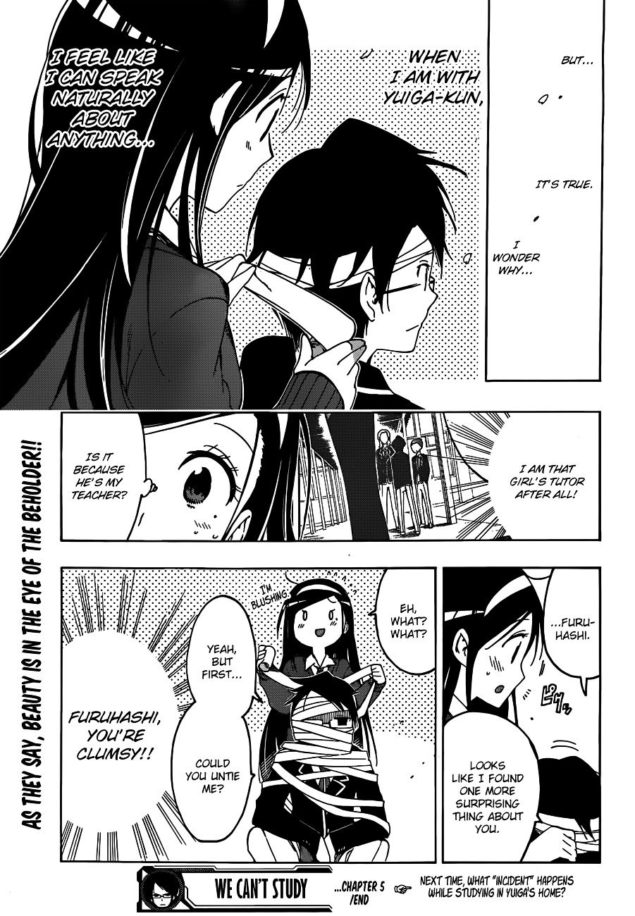 Bokutachi Wa Benkyou Ga Dekinai - Chapter 5 : The Fair Genius Beyond Reach, Worries About [X]