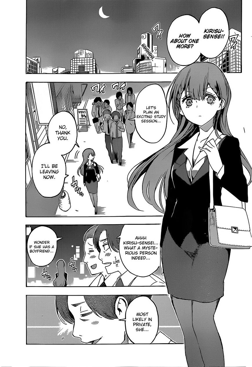 Bokutachi Wa Benkyou Ga Dekinai - Chapter 34 : Occasionally, The Diligent Predecessor Serves [X]