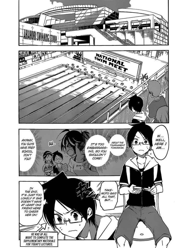 Bokutachi Wa Benkyou Ga Dekinai - Chapter 42 : The Genius That Speeds Through The Water, Absolutely Dazzles The [X]