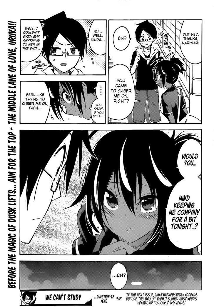 Bokutachi Wa Benkyou Ga Dekinai - Chapter 42 : The Genius That Speeds Through The Water, Absolutely Dazzles The [X]