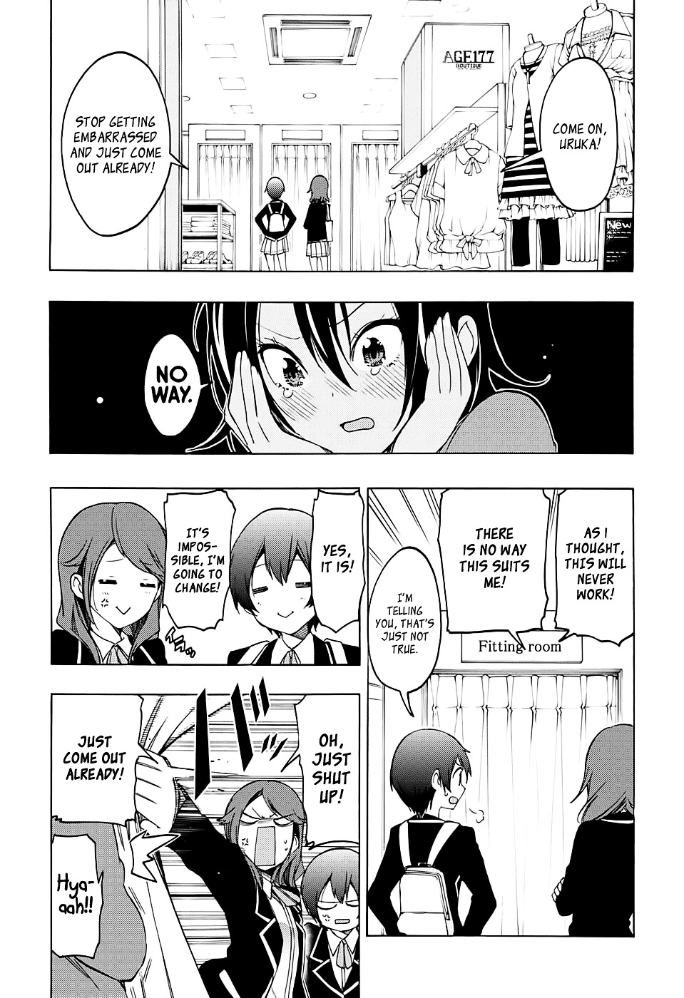 Bokutachi Wa Benkyou Ga Dekinai - Chapter 10 : An [X]-Filled Day Of A Genius Maiden