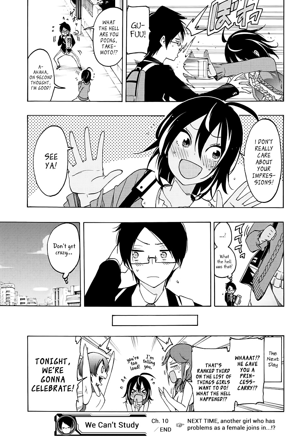 Bokutachi Wa Benkyou Ga Dekinai - Chapter 10 : An [X]-Filled Day Of A Genius Maiden