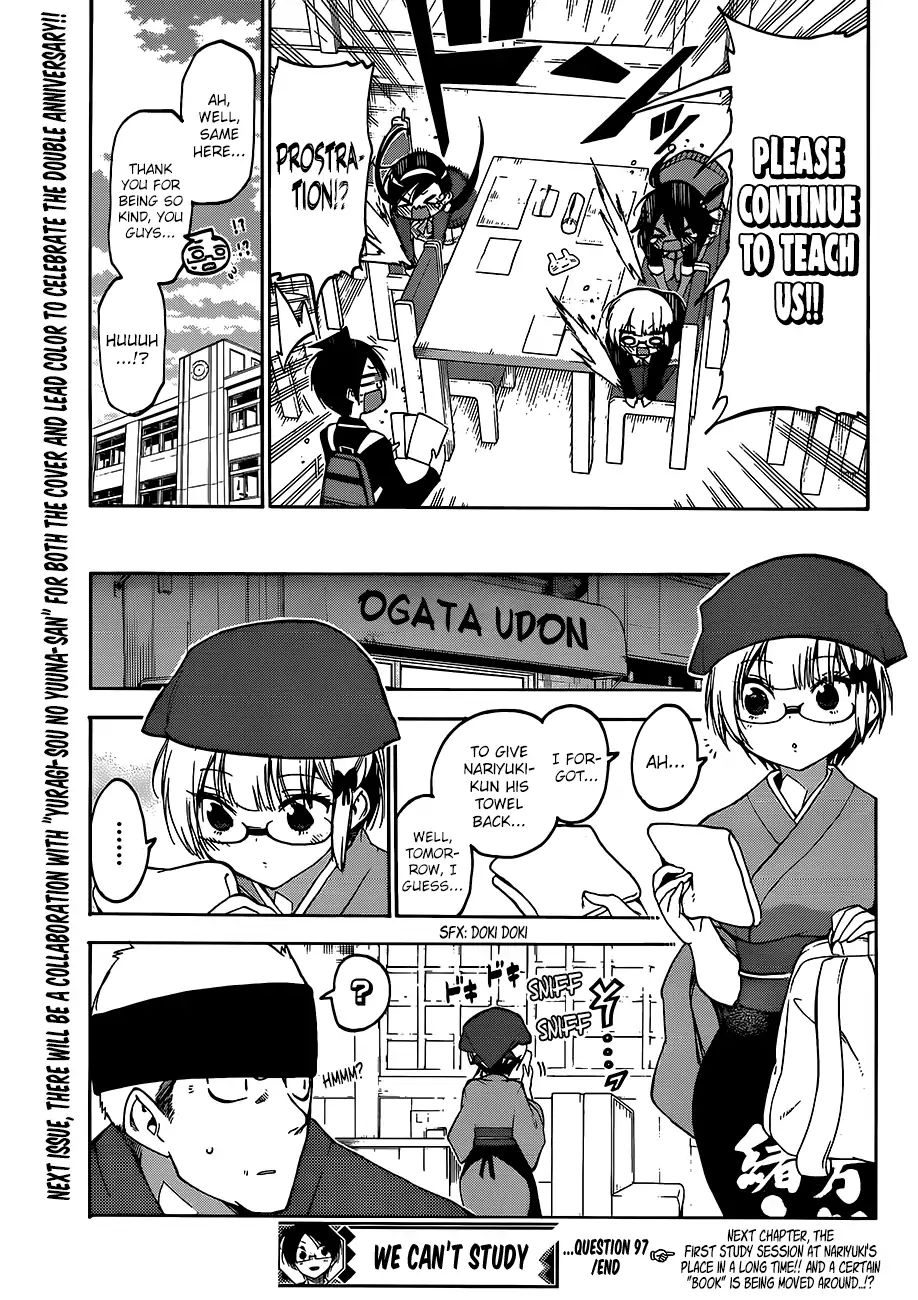 Bokutachi Wa Benkyou Ga Dekinai - Chapter 97: In The Silence Of His Absence, It Aptly Becomes [X] For The Genius