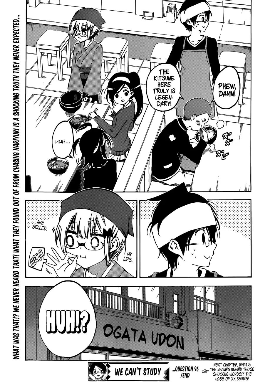 Bokutachi Wa Benkyou Ga Dekinai - Chapter 96: In A Busy Manner, He Hides [X] From The Geniuses