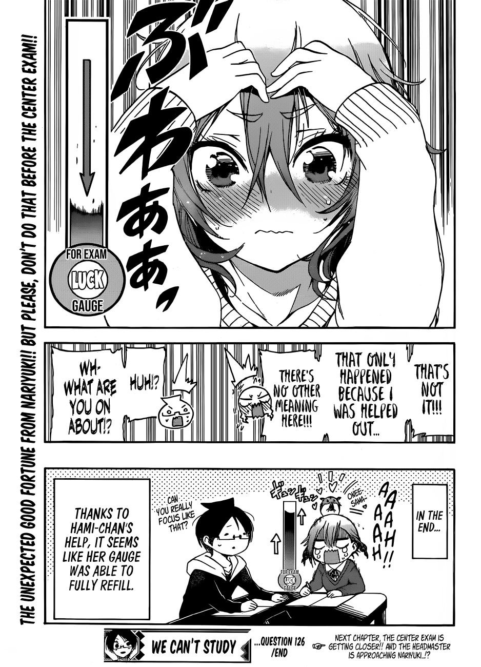 Bokutachi Wa Benkyou Ga Dekinai - Chapter 126: The Predecessor Accumulates [X] In Preparation For That Day