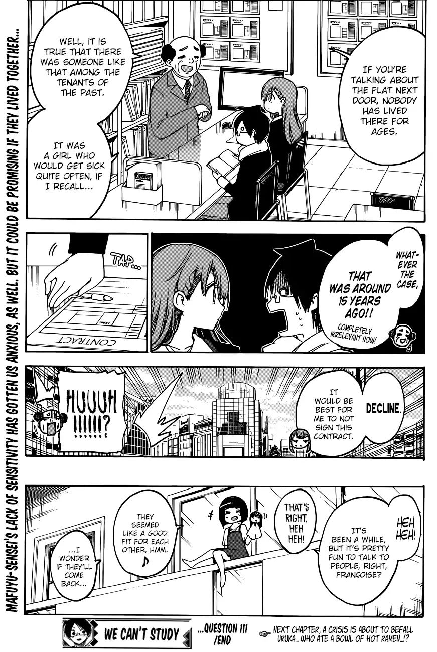 Bokutachi Wa Benkyou Ga Dekinai - Chapter 111: The [X] That The Predecessor Visits Is Sometimes Filled With Abnormality