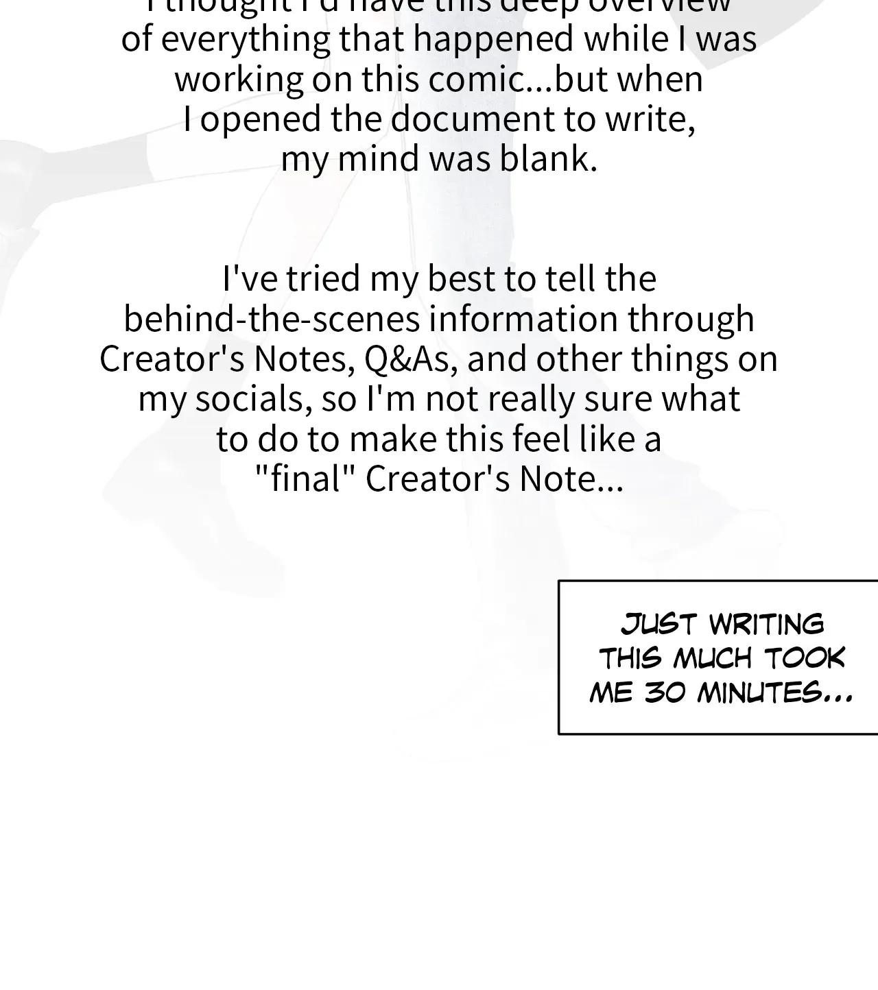 Sketch - Extra. : Creator's Note