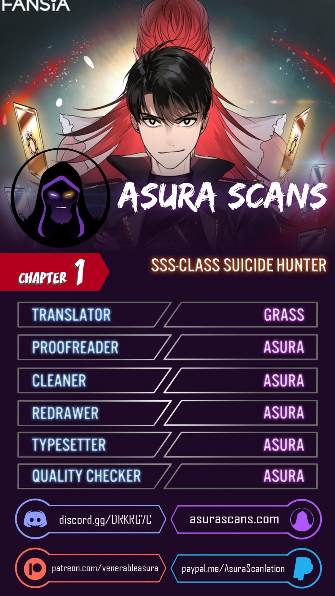 Sss-Class Suicide Hunter - Chapter 1