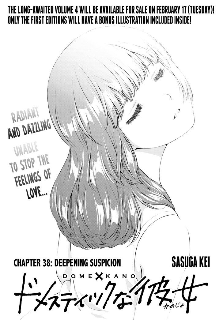 Domestic Na Kanojo - Chapter 38 : Deepening Suspicion