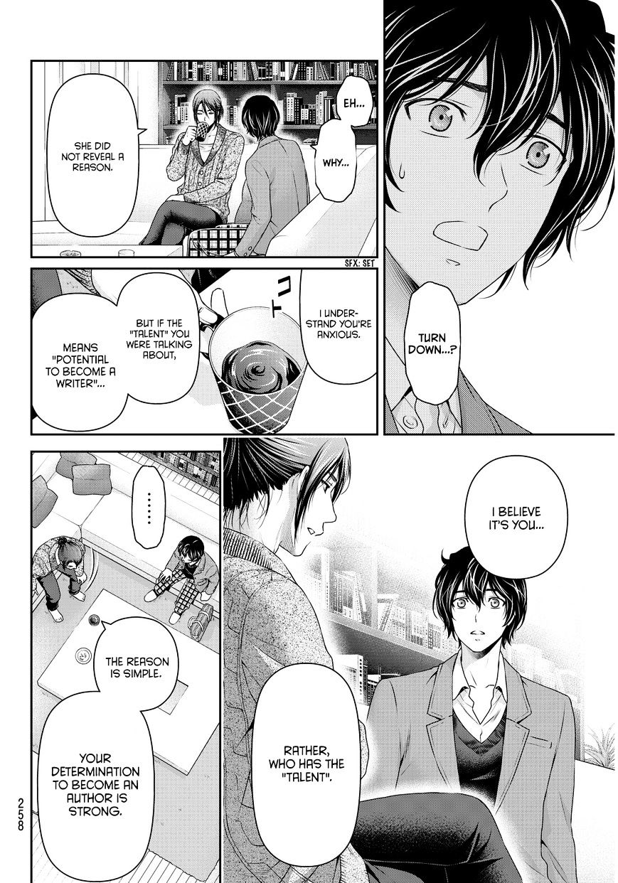 Domestic Na Kanojo - Chapter 57 : Novelist