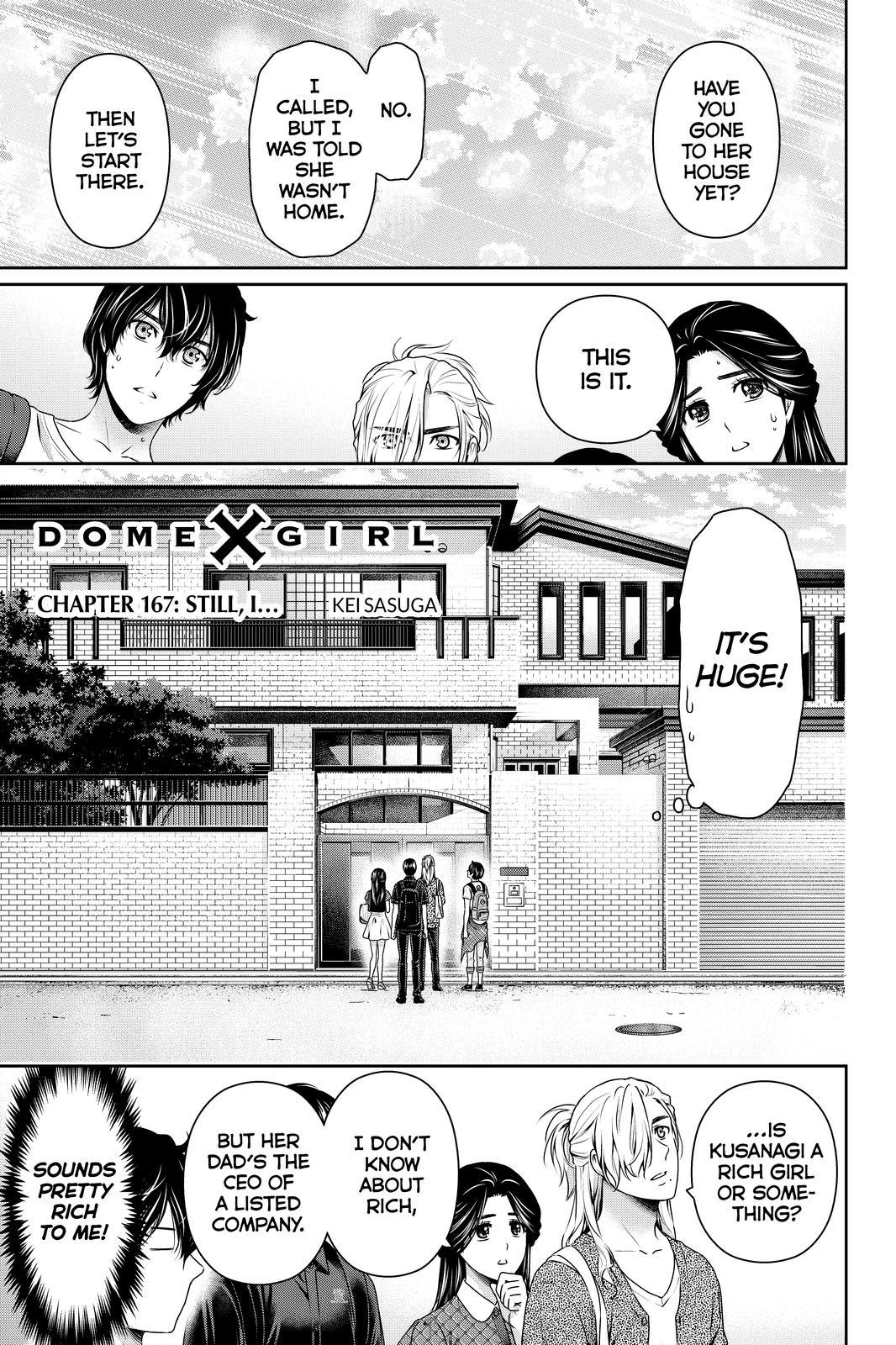 Domestic Na Kanojo - Chapter 167