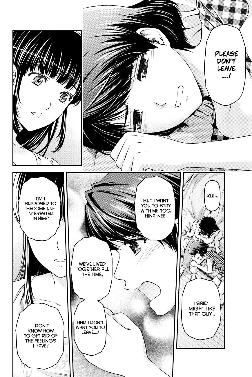 Domestic Na Kanojo - Chapter 34 : The Distance Between The Two