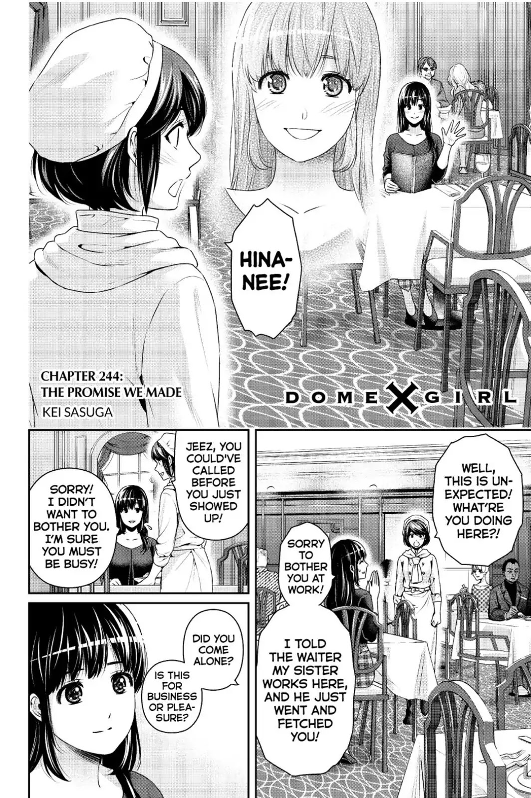 Domestic Na Kanojo - Chapter 244: The Promise We Made