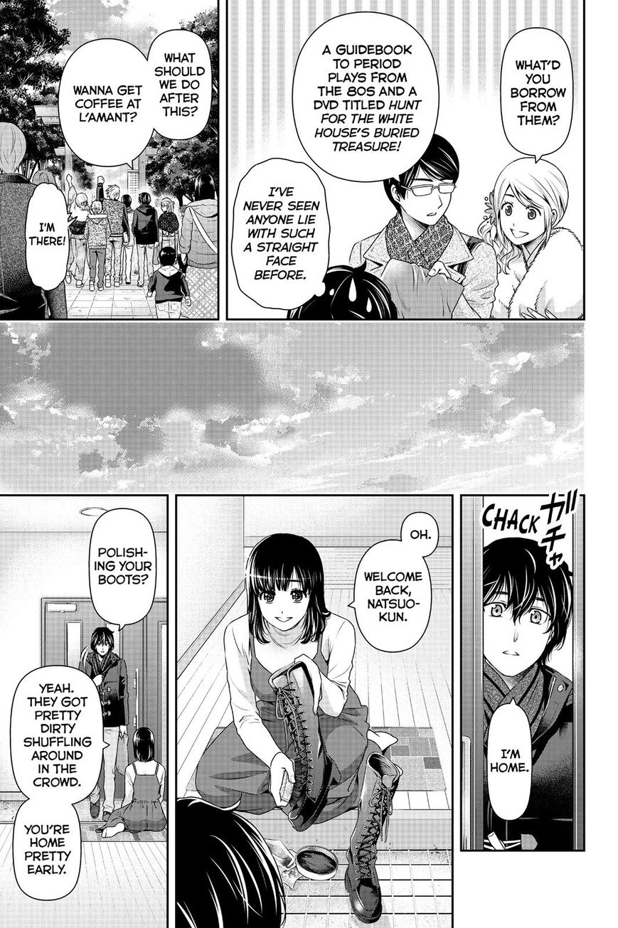 Domestic Na Kanojo - Chapter 131 : I Can't Bear It