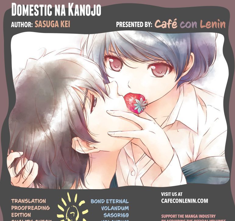 Domestic Na Kanojo - Chapter 48 : Respective Kisses