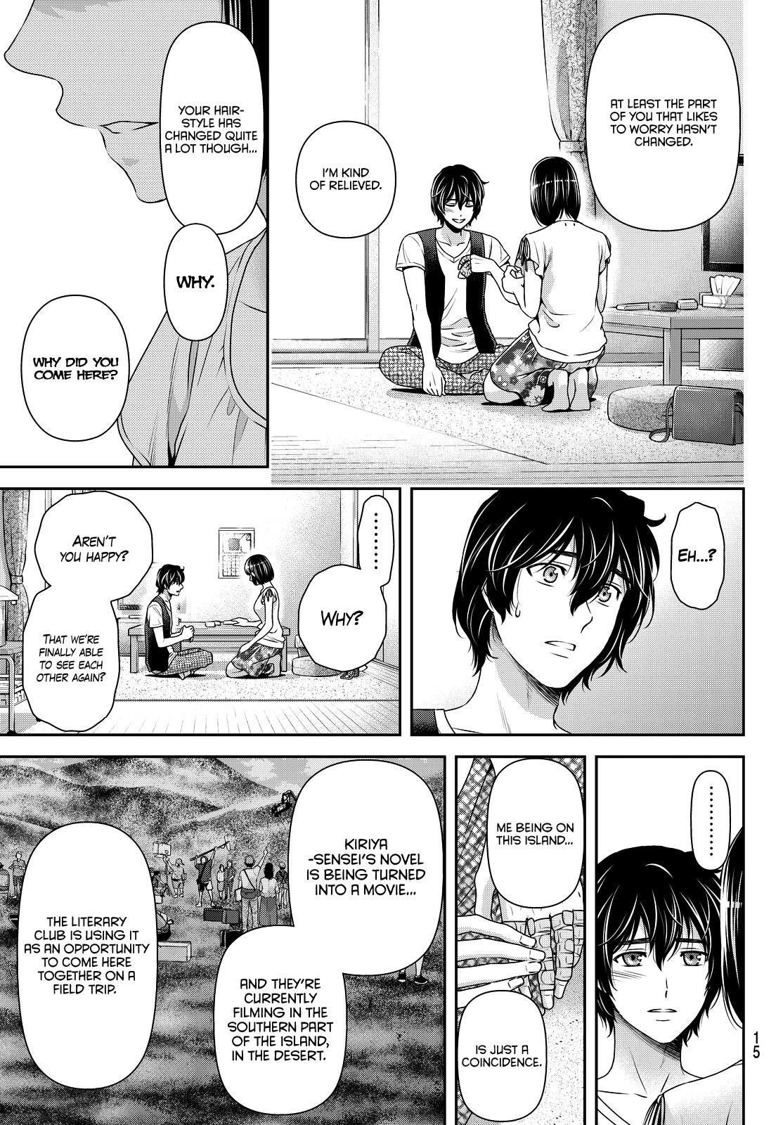 Domestic Na Kanojo - Chapter 95