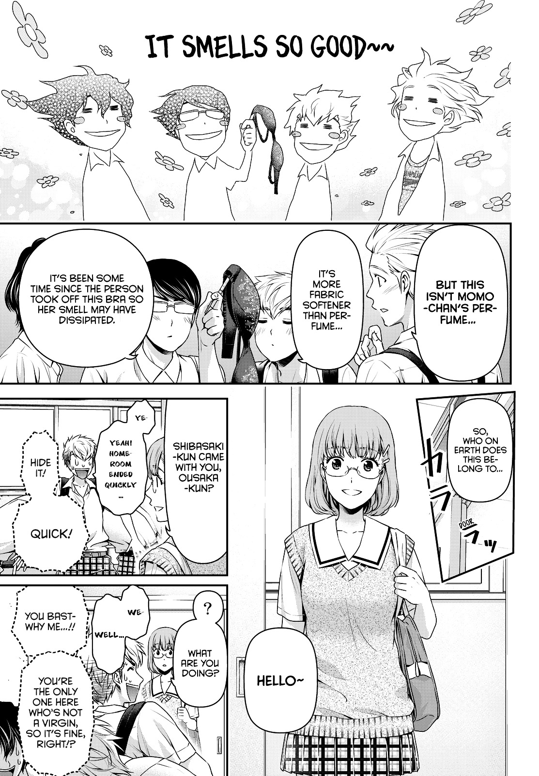 Domestic Na Kanojo - Vol.10 Chapter 91 : Bra Bra Panic (+Omake)