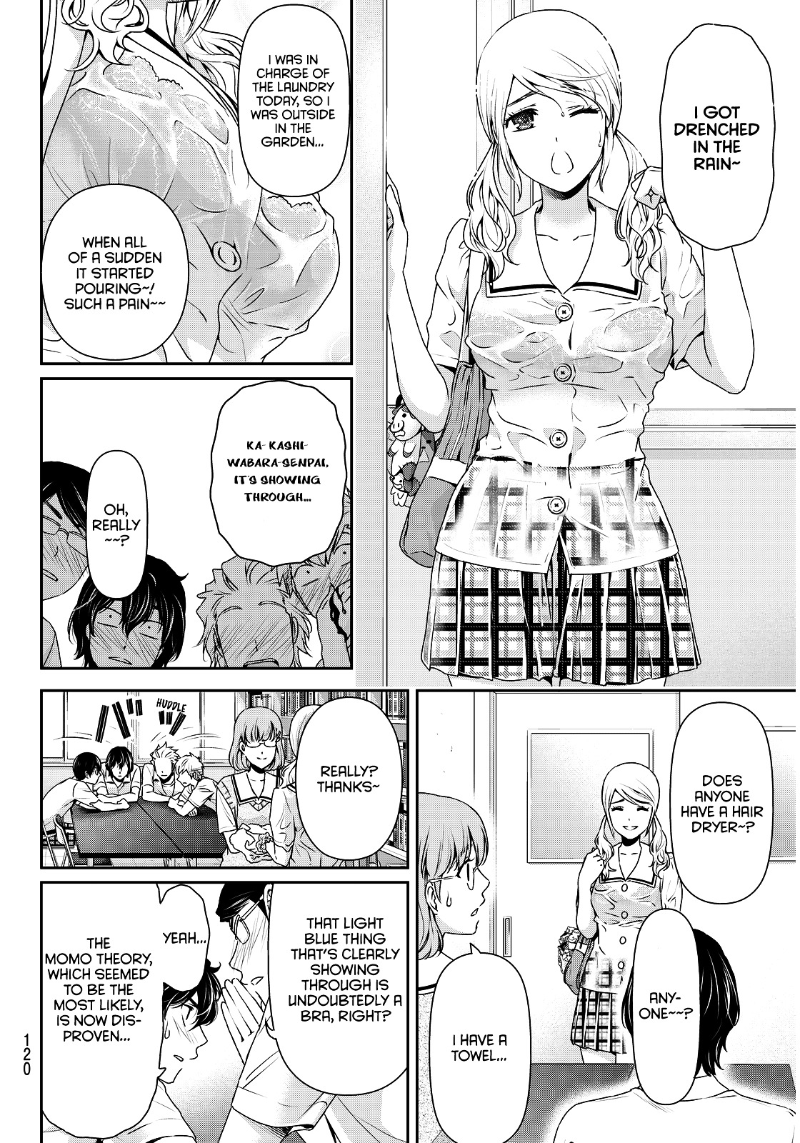 Domestic Na Kanojo - Vol.10 Chapter 91 : Bra Bra Panic (+Omake)