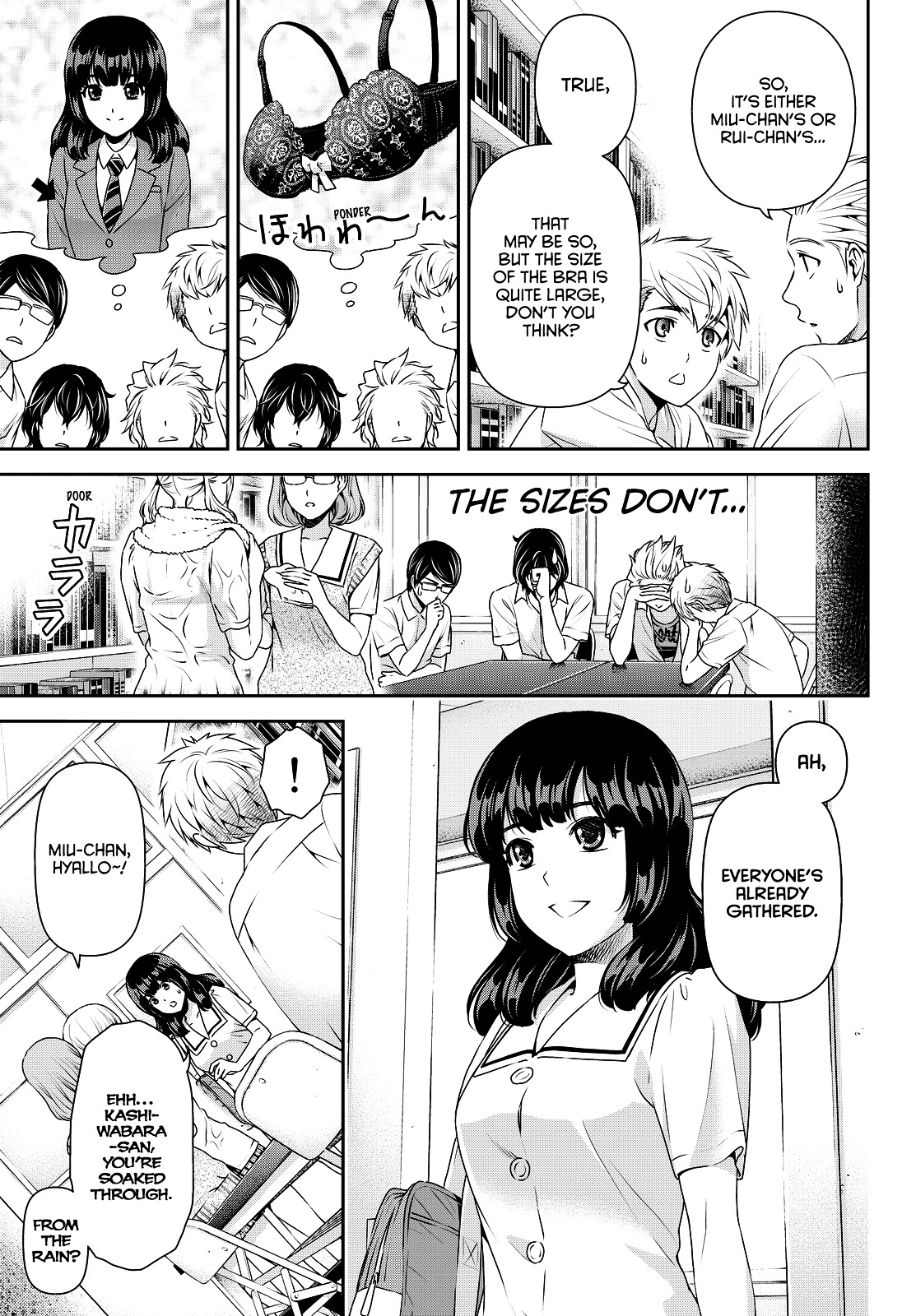 Domestic Na Kanojo - Vol.10 Chapter 91 : Bra Bra Panic (+Omake)