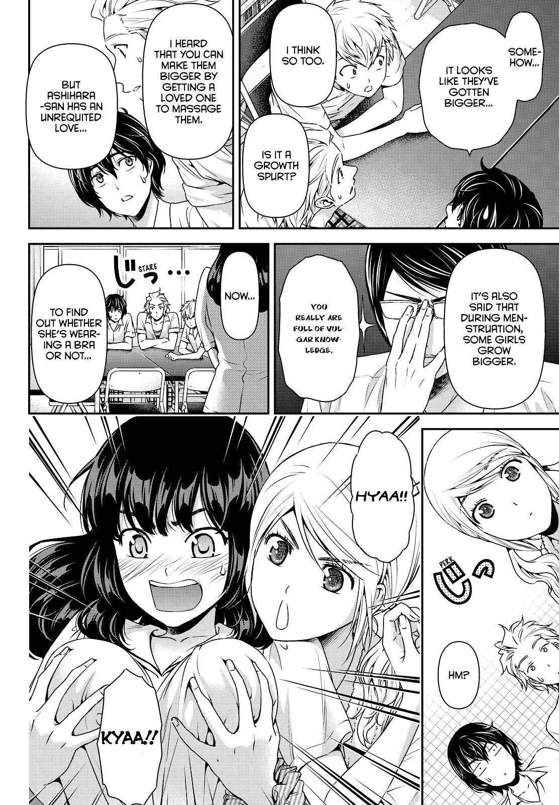 Domestic Na Kanojo - Vol.10 Chapter 91 : Bra Bra Panic (+Omake)