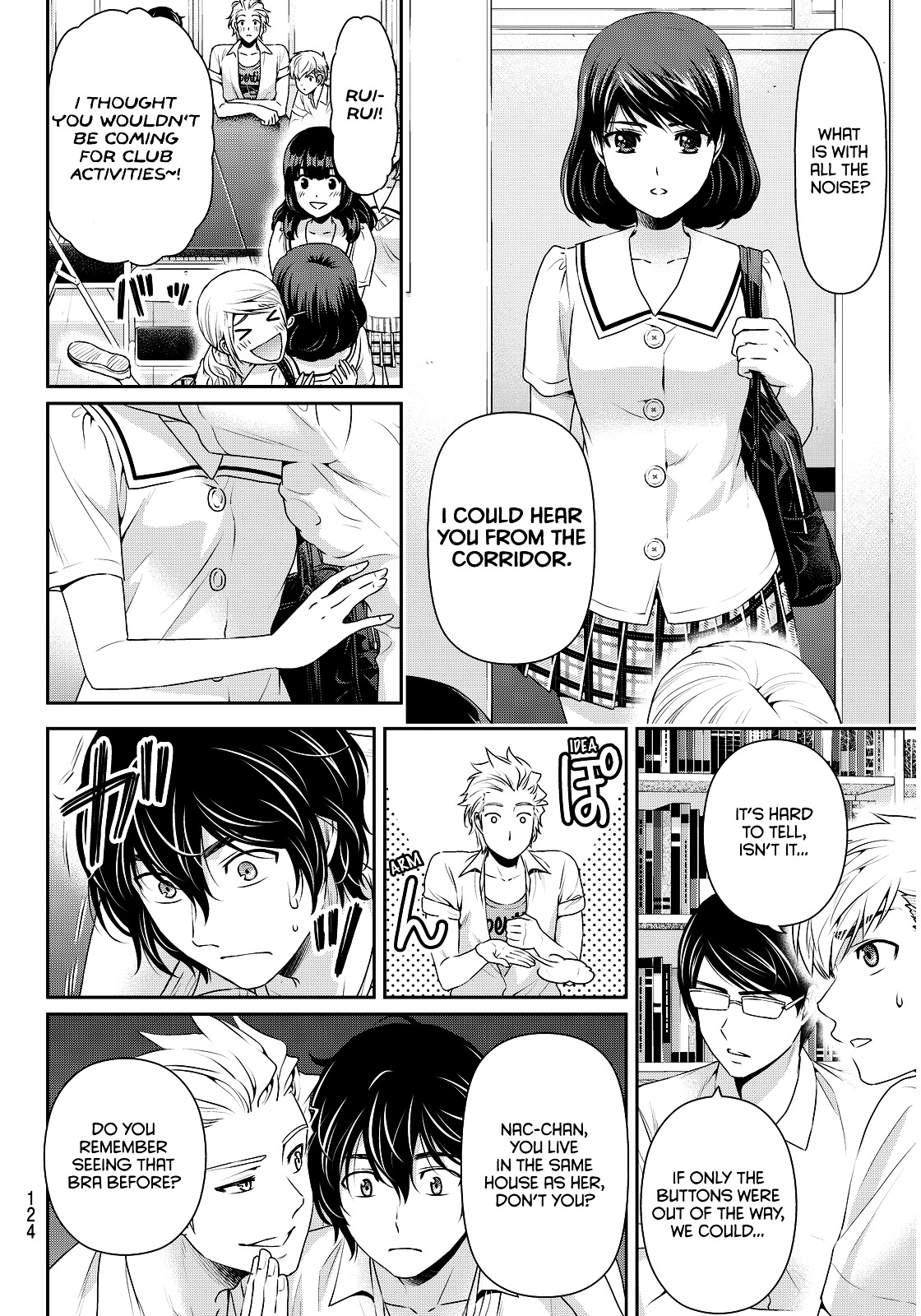 Domestic Na Kanojo - Vol.10 Chapter 91 : Bra Bra Panic (+Omake)