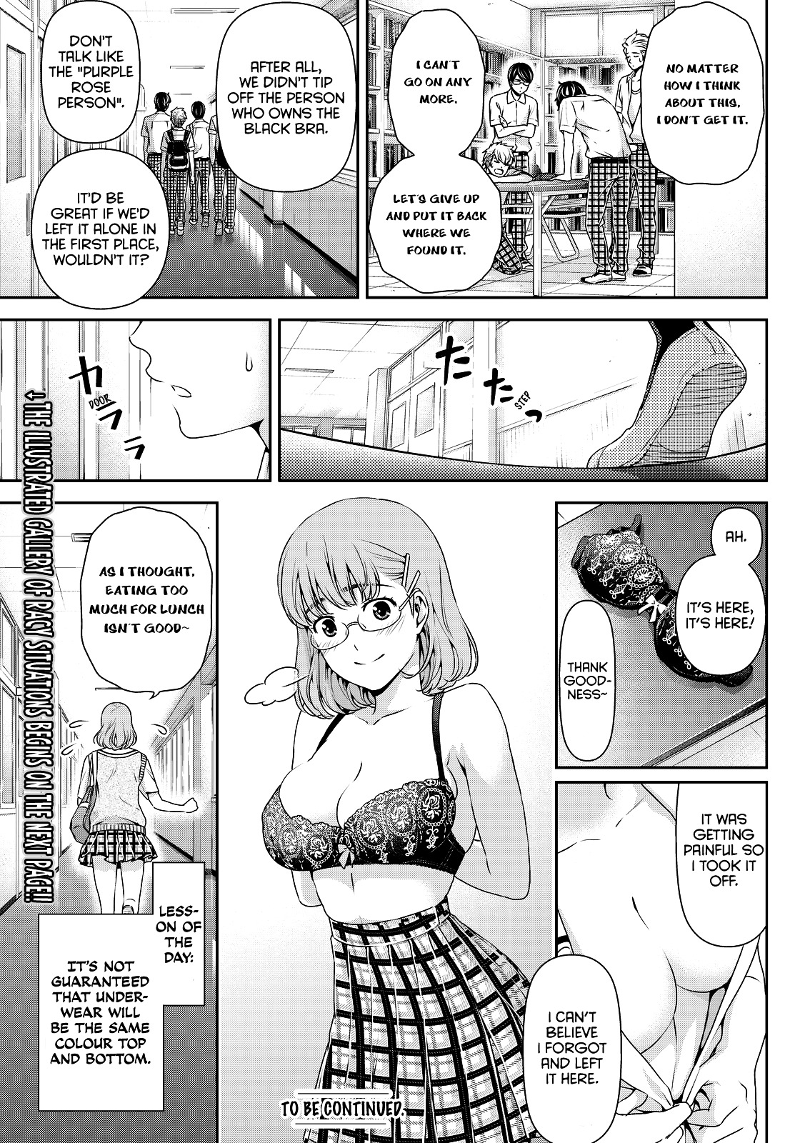 Domestic Na Kanojo - Vol.10 Chapter 91 : Bra Bra Panic (+Omake)