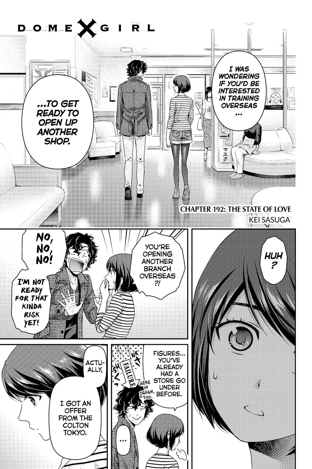 Domestic Na Kanojo - Chapter 192