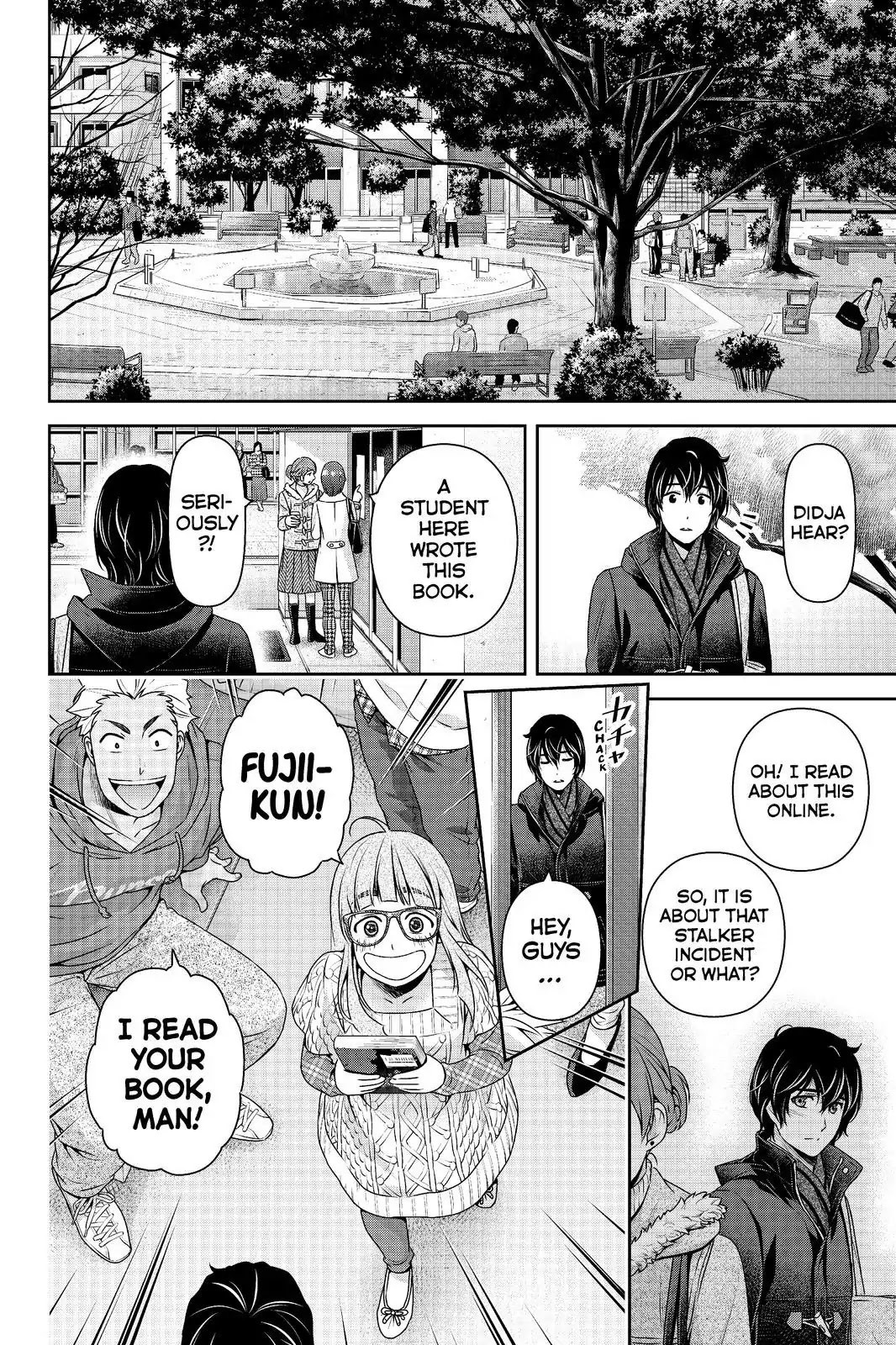 Domestic Na Kanojo - Chapter 203: A Message, And An Audience