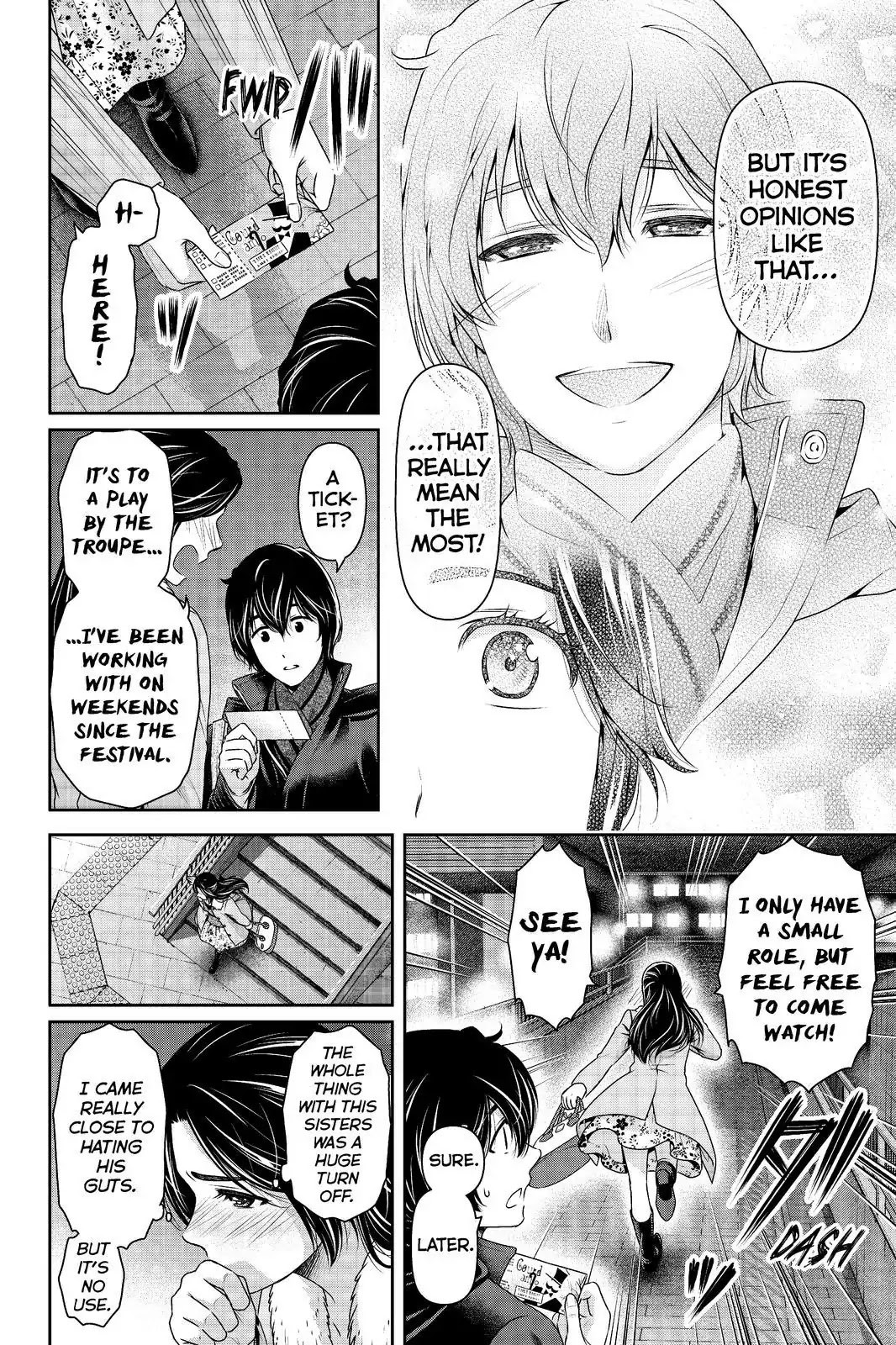 Domestic Na Kanojo - Chapter 203: A Message, And An Audience