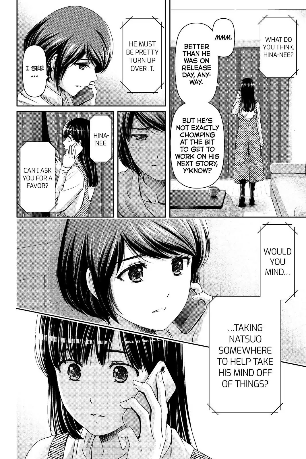 Domestic Na Kanojo - Chapter 203: A Message, And An Audience