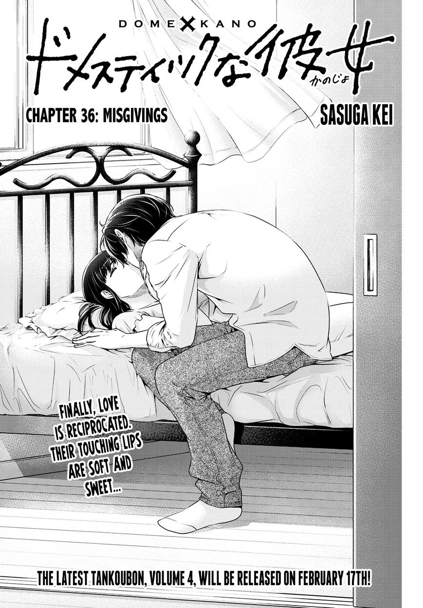 Domestic Na Kanojo - Chapter 36 : Misgivings