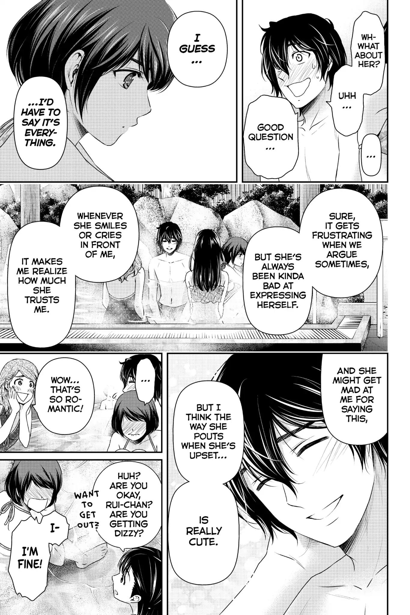 Domestic Na Kanojo - Chapter 153