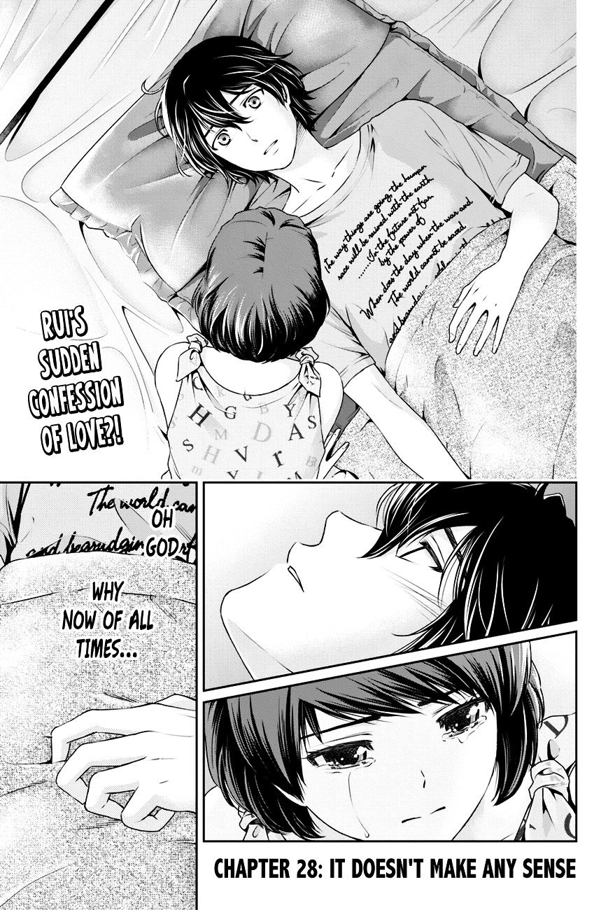 Domestic Na Kanojo - Chapter 28 : It Doesn't Make Any Sense