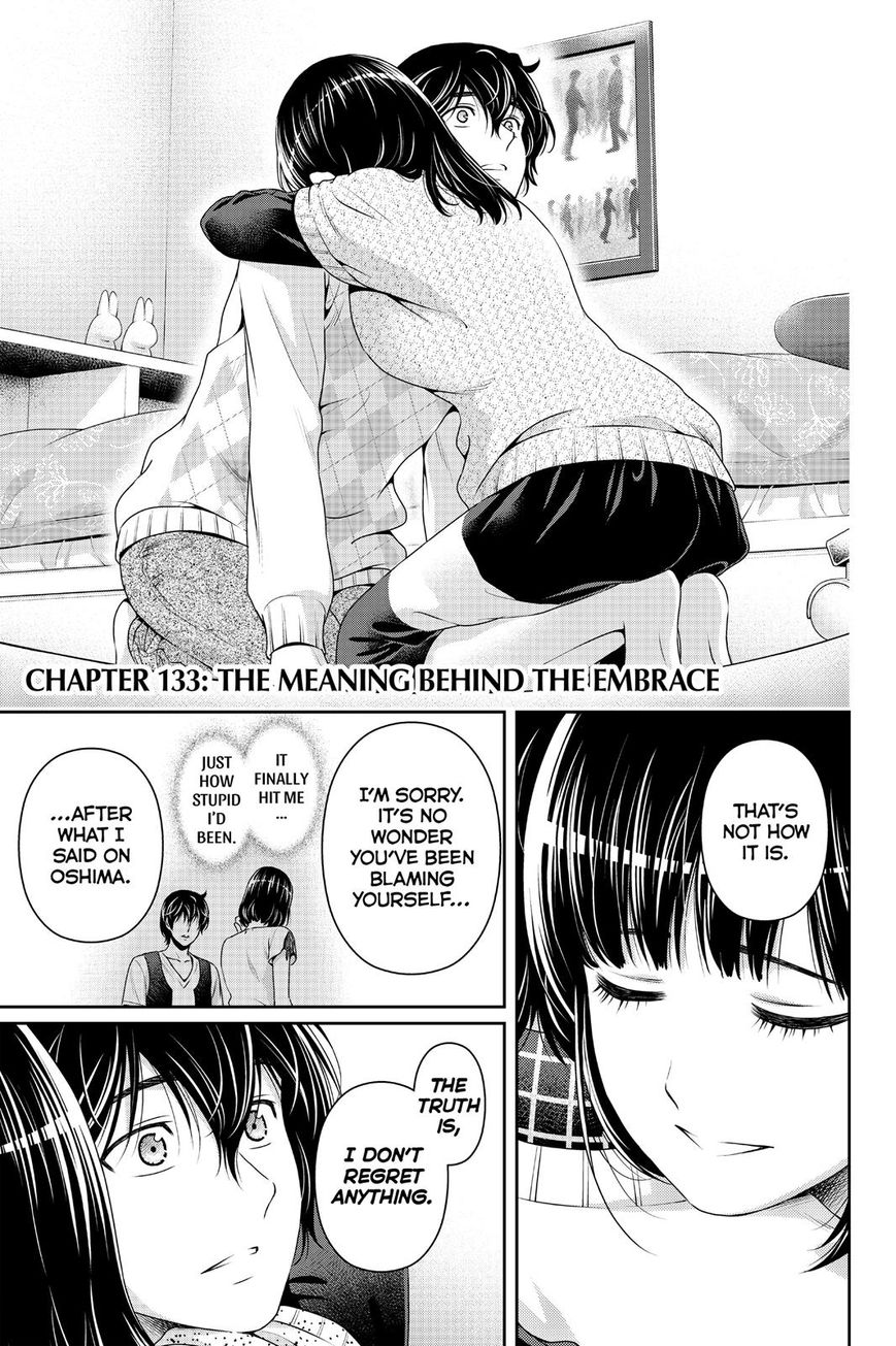 Domestic Na Kanojo - Chapter 133 : The Meaning Behind The Embrace