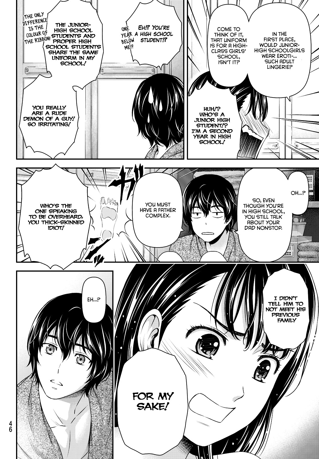 Domestic Na Kanojo - Vol.10 Chapter 88 : Assassin, Impending Doom!?