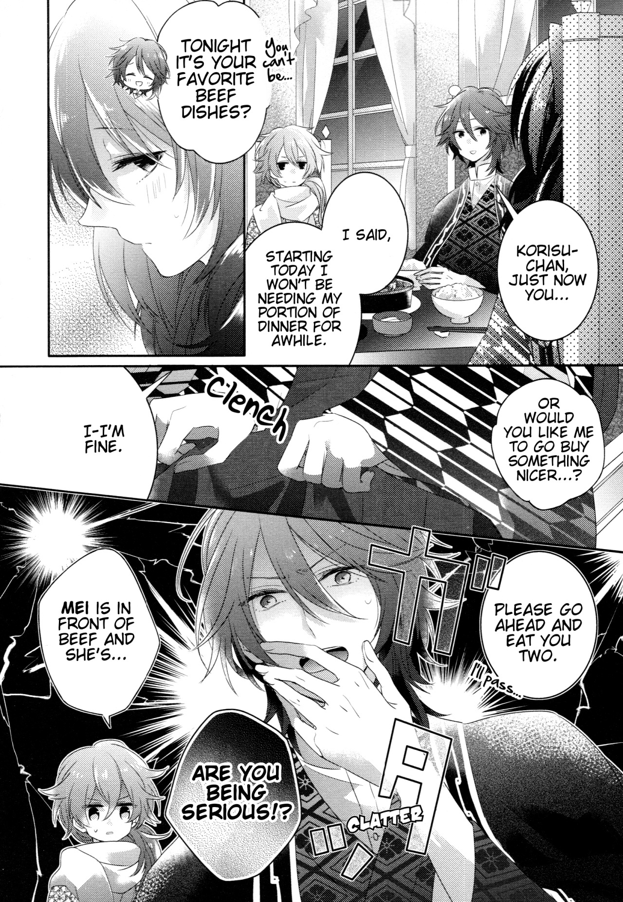 Meiji Tokyo Renka - Moonlight Memories (Anthology) - Vol.1 Chapter 1: Dinnertime Complex (Namako)