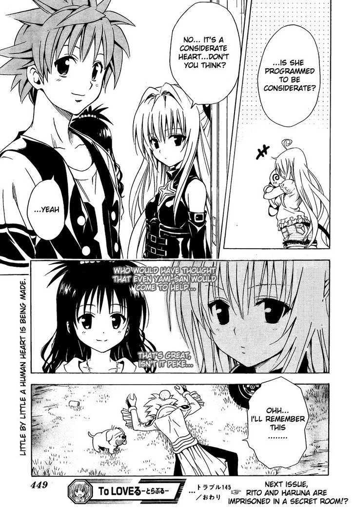 To-Love-Ru - Vol.17 Chapter 145 : The Things Projected In Those Eyes