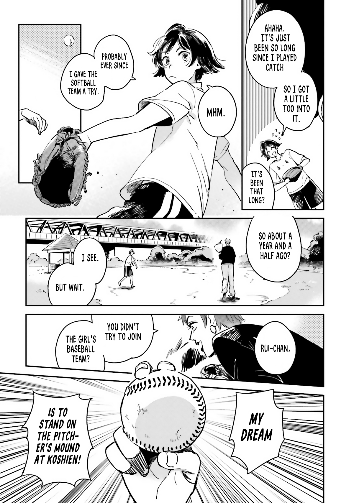 Onnanoko Gare! - Vol.1 Chapter 6: Lesson 1: Baseball