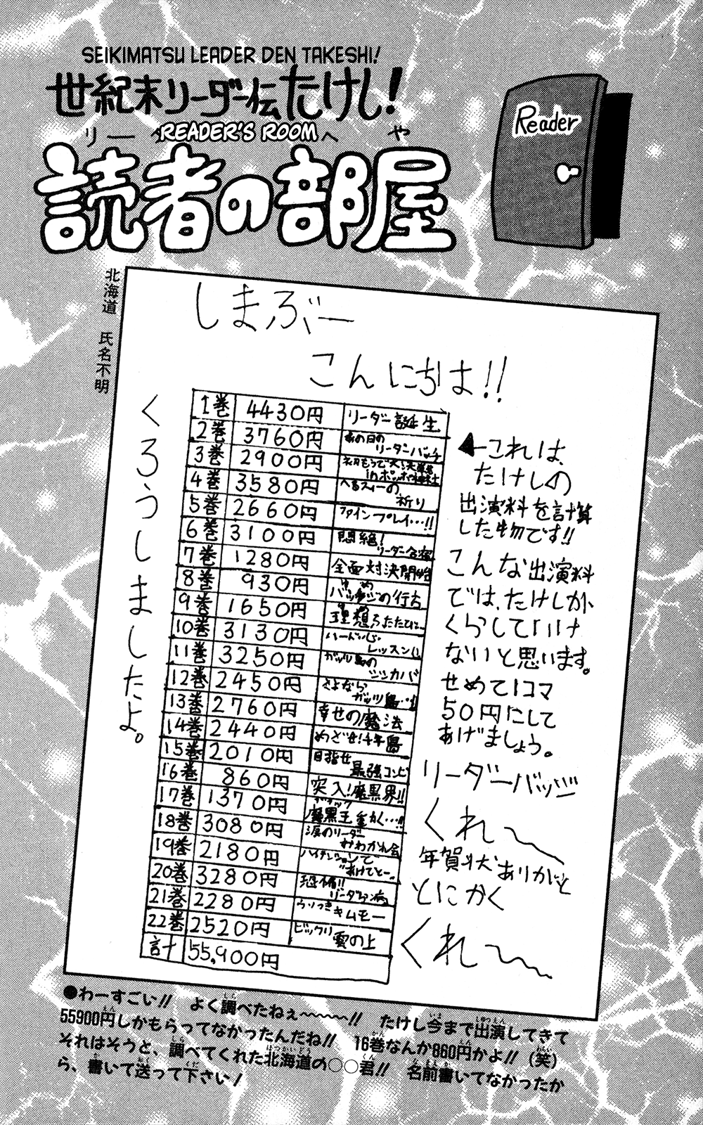 Seikimatsu Leader Den Takeshi! - Vol.12 Chapter 212: The Terrifying Notebook Submission!!