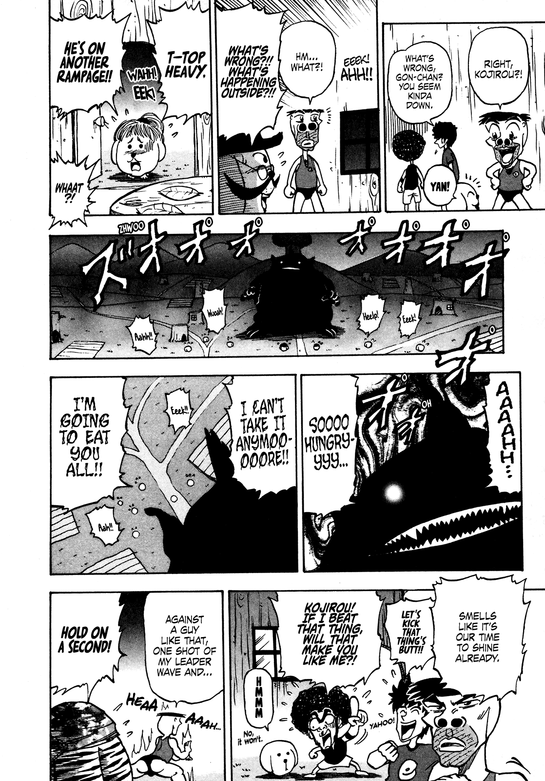 Seikimatsu Leader Den Takeshi! - Vol.5 Chapter 85: Sayonara Kojirou!!