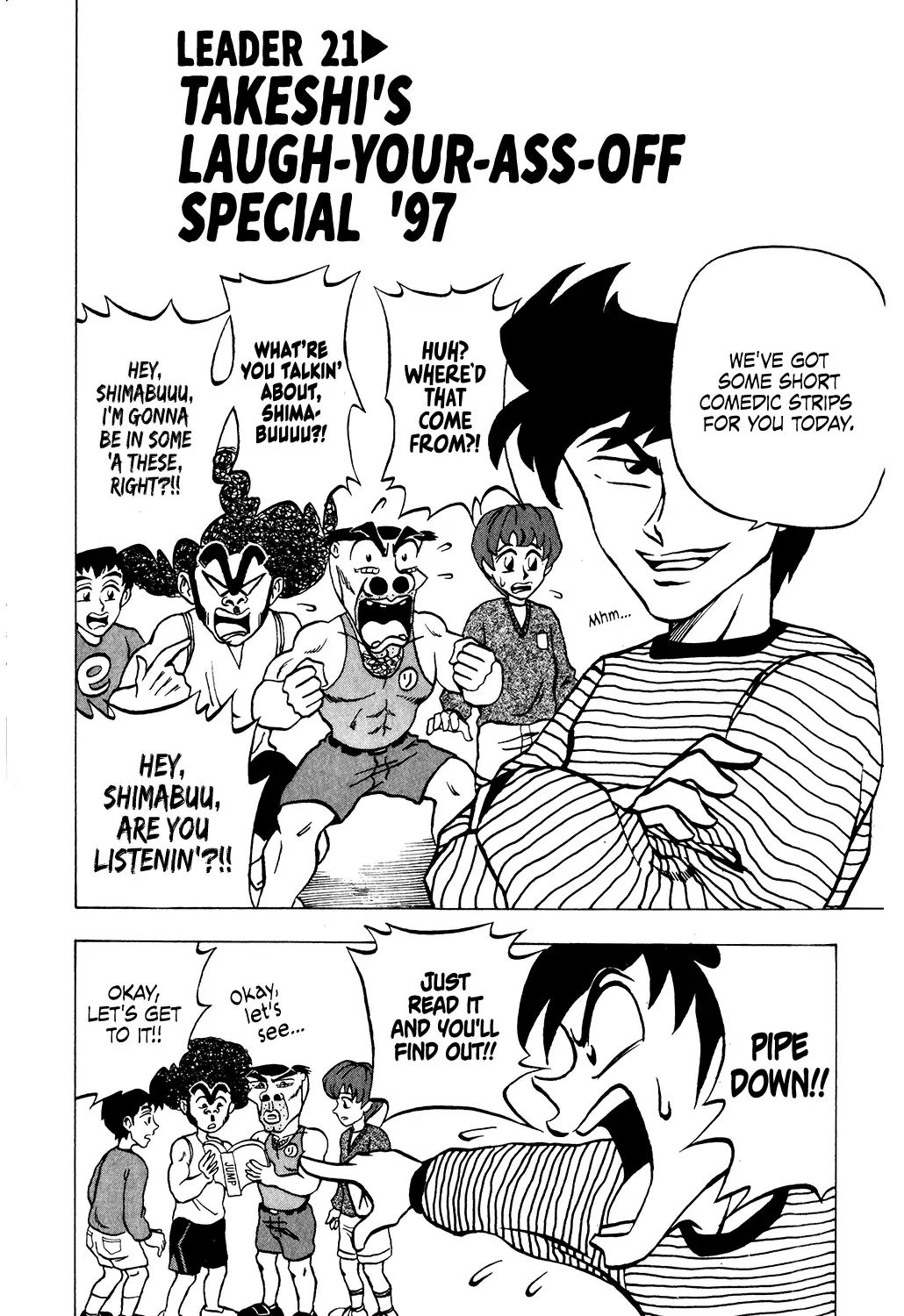 Seikimatsu Leader Den Takeshi! - Vol.2 Chapter 21: Takeshi S Laugh-Your-Ass-Off Special  97