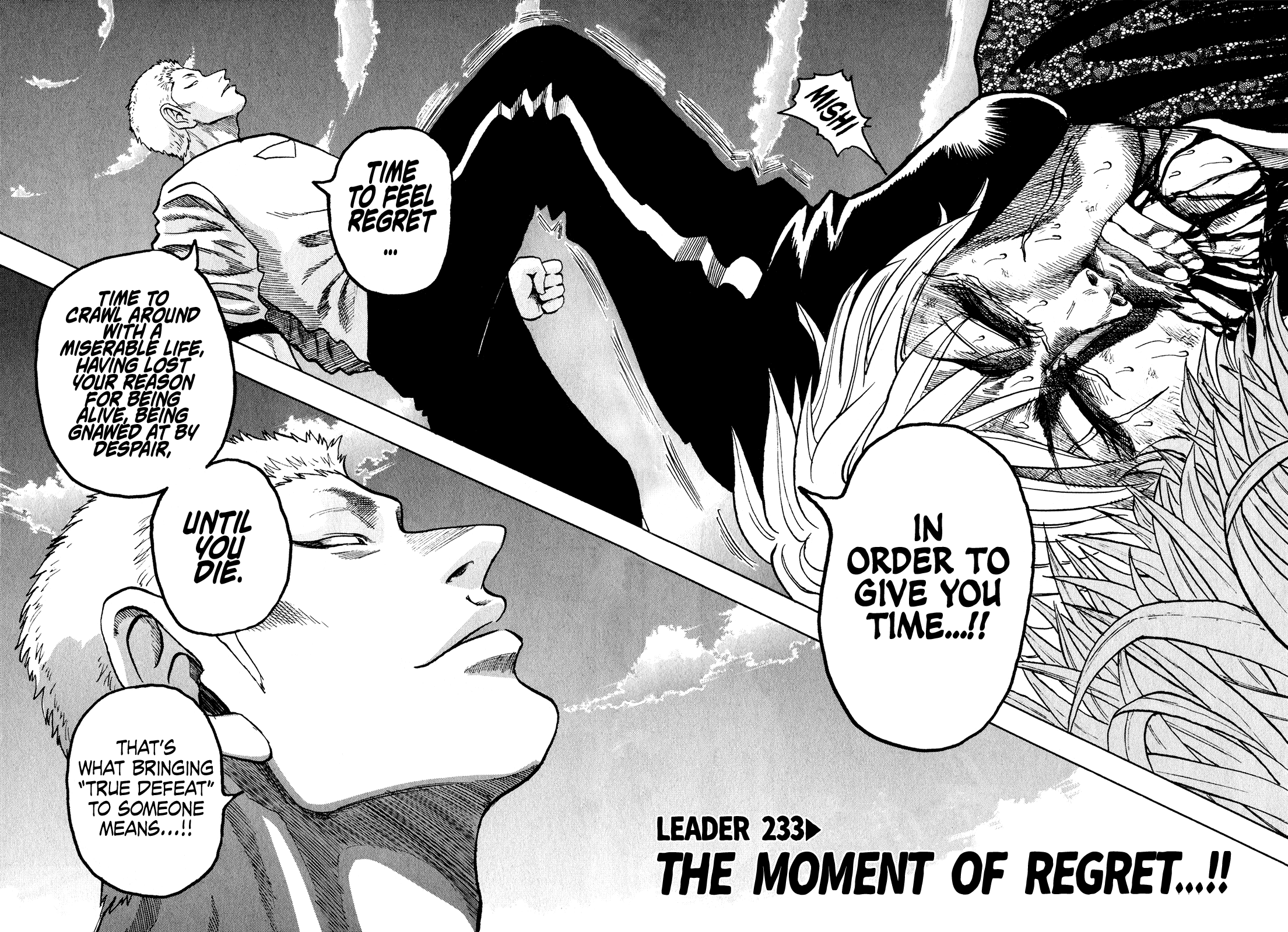 Seikimatsu Leader Den Takeshi! - Vol.13 Chapter 233: The Moment Of Regret...!!