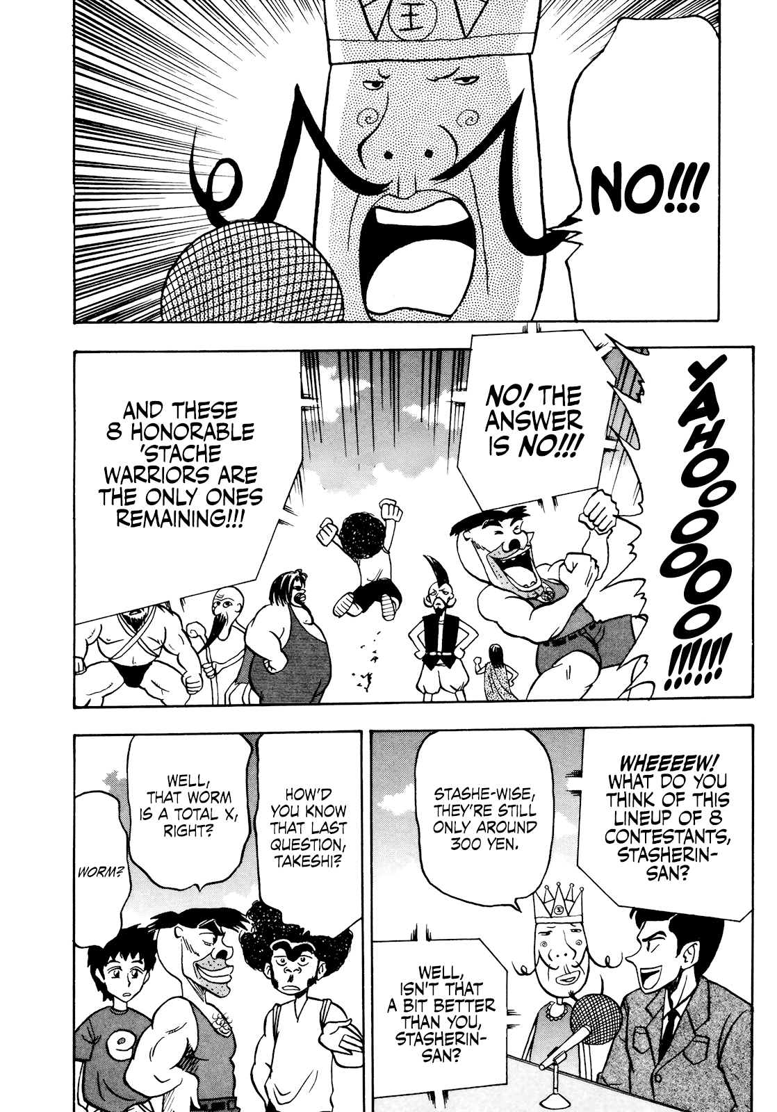 Seikimatsu Leader Den Takeshi! - Vol.3 Chapter 48: The Curtain Opens On The Mustachelympics!!