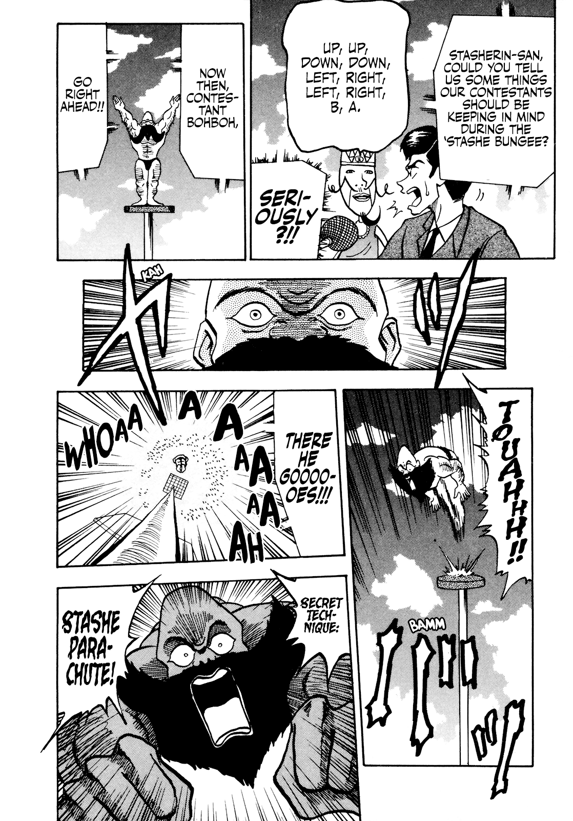 Seikimatsu Leader Den Takeshi! - Vol.3 Chapter 48: The Curtain Opens On The Mustachelympics!!