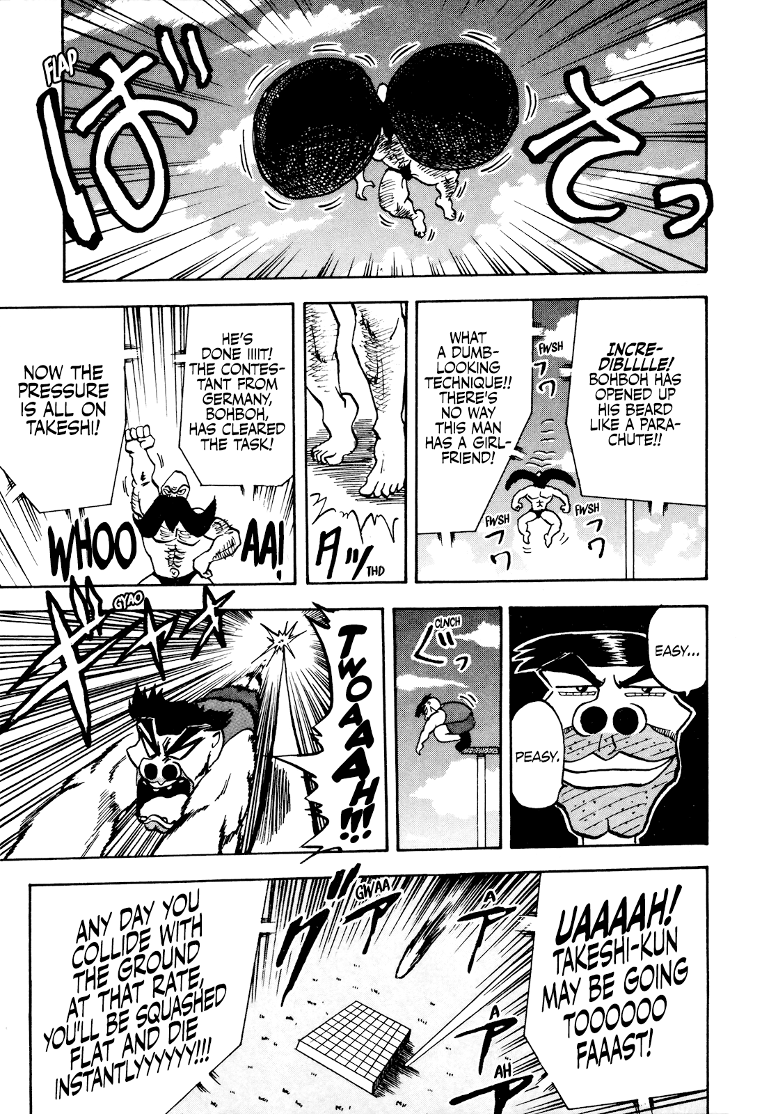 Seikimatsu Leader Den Takeshi! - Vol.3 Chapter 48: The Curtain Opens On The Mustachelympics!!